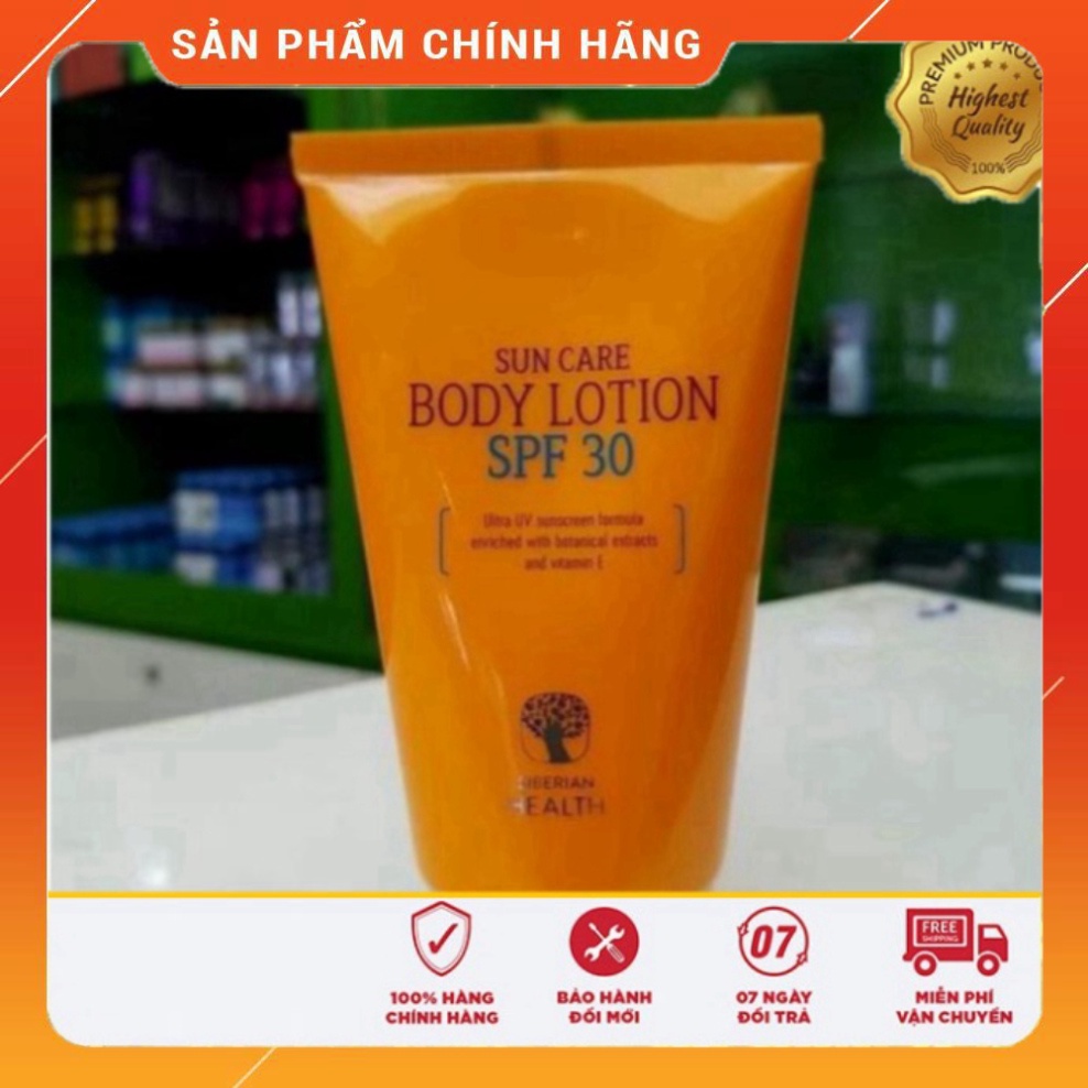 Kem chống nắng Siberian Health Sun care Body Lotion SPF 30