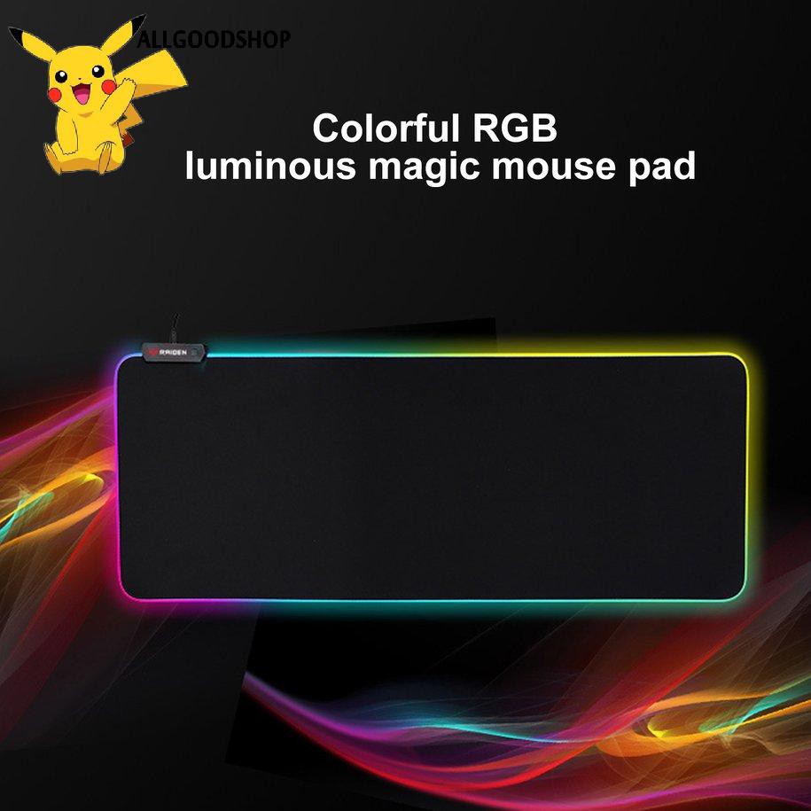 Lót Chuột Chơi Game Nhiều Màu Rgb Dạ Quang 1 Cái