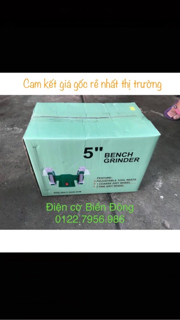 Máy mài hai đá ♥️ FREESHIP ♥️ MÁY MÀI HAI ĐÁ BENCH GRINDER CHUYÊN MÀI SẮT, GỖ, KÉO PHÁ ĐÁ, KIM LOẠI.