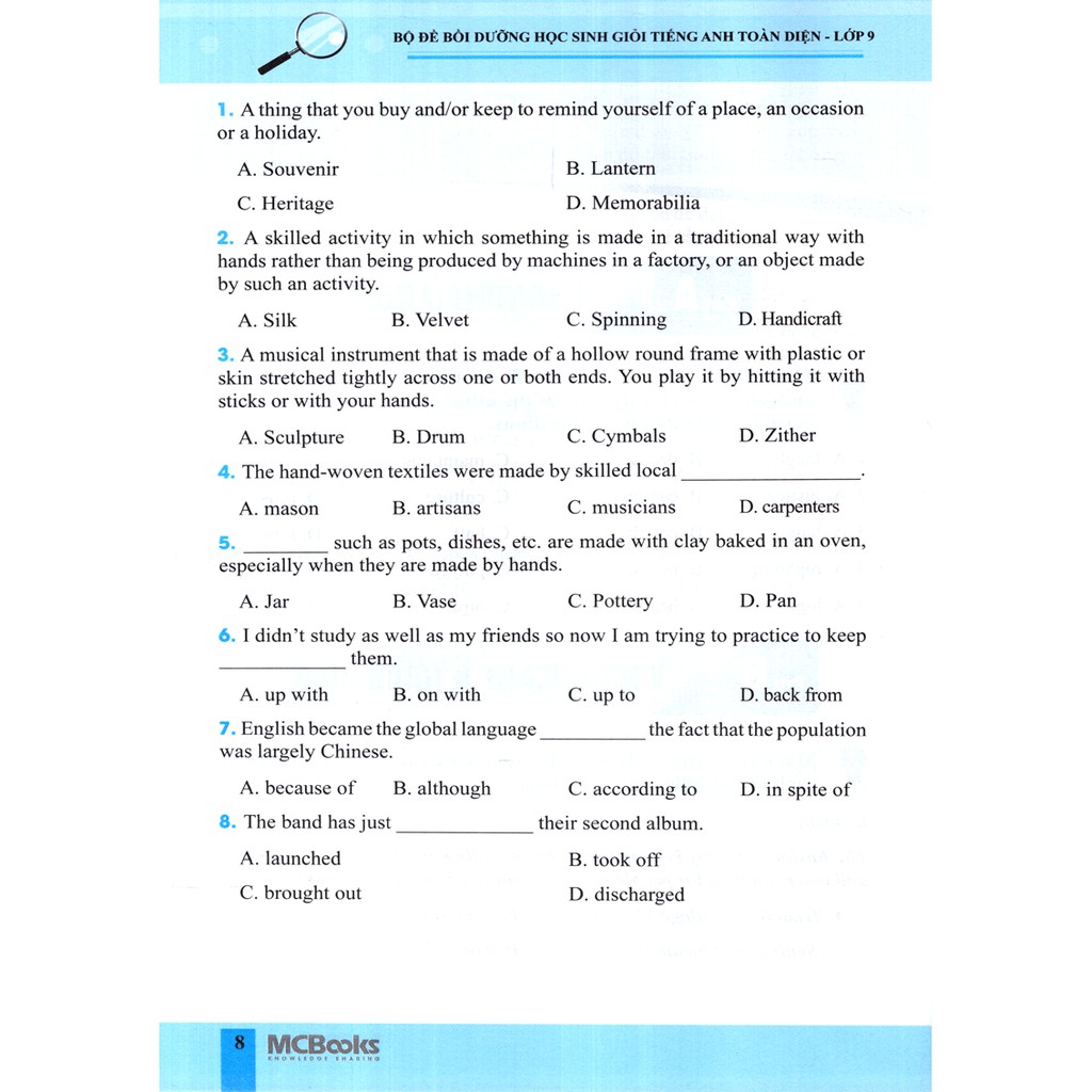 Sách - Bộ Đề Bồi Dưỡng Học Sinh Giỏi Tiếng Anh Toàn Diện Lớp 9 - MCBooks | BigBuy360 - bigbuy360.vn
