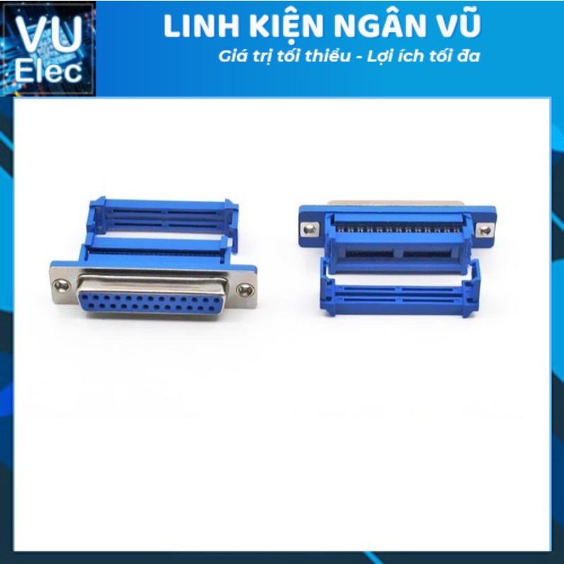 Đầu bấm kẹp DB25 (DIDC-25P) Female chân cái