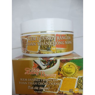 KEM DƯỠNG TRẮNG DA TOÀN THÂN CHỐNG NẮNG ( tinh chất thảo mộc ) .
