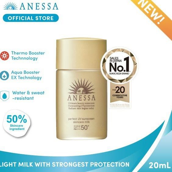 (Hàng Mới Về) Kem Chống Nắng Anessa Spf 50 + Pa + + + + 20ml