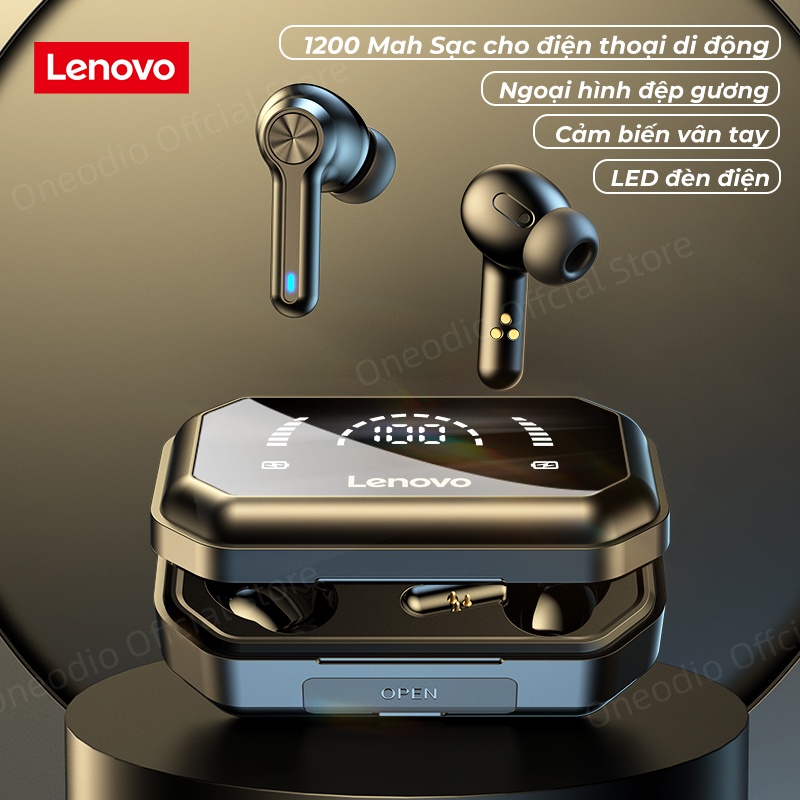 Tai Nghe Bluetooth 5.3 Không Dây Có Micro 9D LED Tai nghe Chơi Game Lenovo LP3PRO Chính hãng Chống ồn