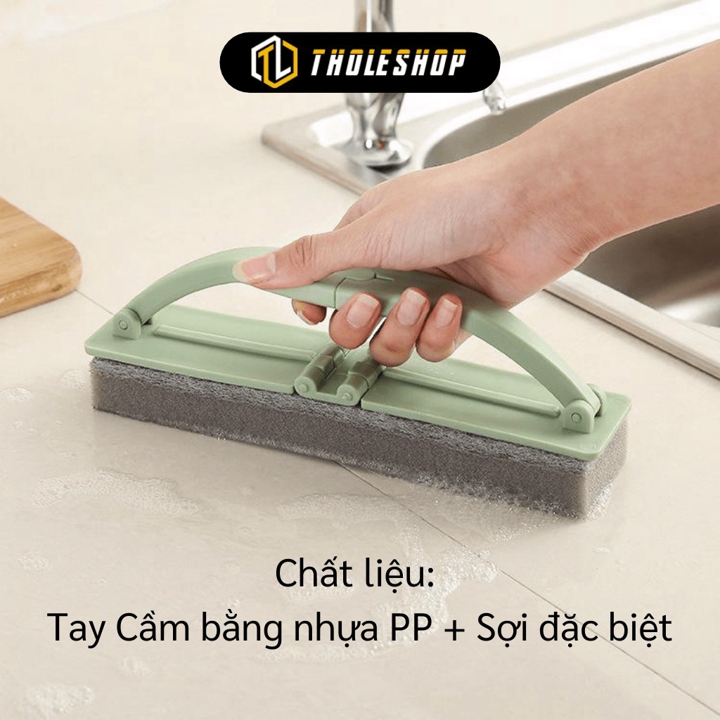 [SGD] Dụng Cụ Vệ Sinh Kính - Miếng Bọt Biển Chùi Kính, Cửa Sổ, Chà Bếp Gấp Gọn 8339