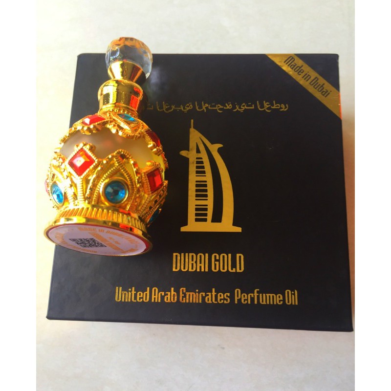 [ CAO CẤP ] - [ FREESHIP ] - Tinh dầu nước hoa Dubai chai đính đá vương miệng 15ml | Thế Giới Skin Care