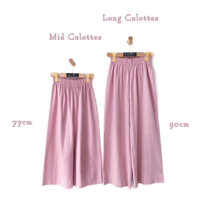 Quần Culottes thô đũi