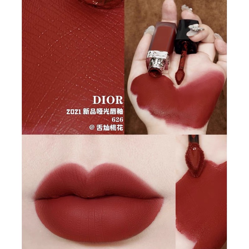 Son kem lì DIOR Forever Liquid màu 626 đỏ đất