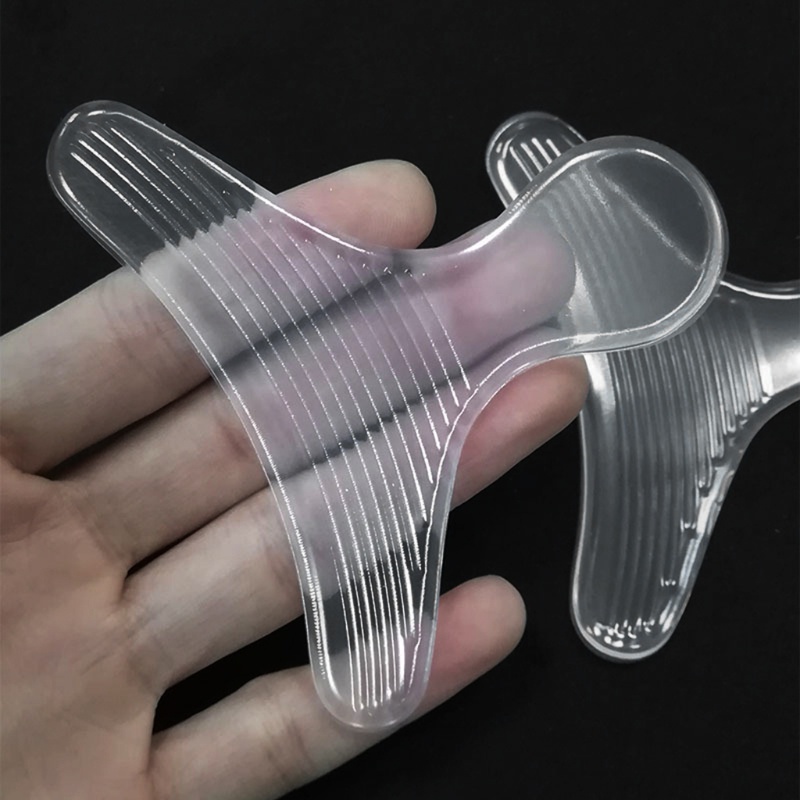 Miếng lót giày cao gót bằng gel silica trong suốt vô hình