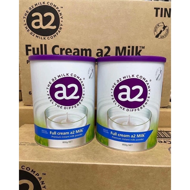 Full Cream A2 - Sữa tươi dạng bột nguyên kem A2