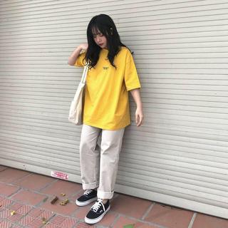 Áo thụng tay lỡ in ngực Chữ Hàn From UNISEX