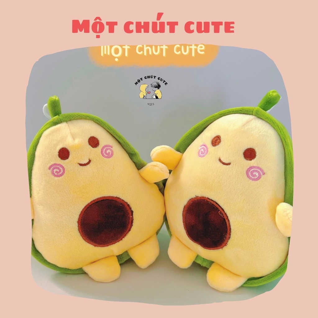 Gấu bông bơ tròn dễ thương tròn nhỏ cho bé - Một chút cute