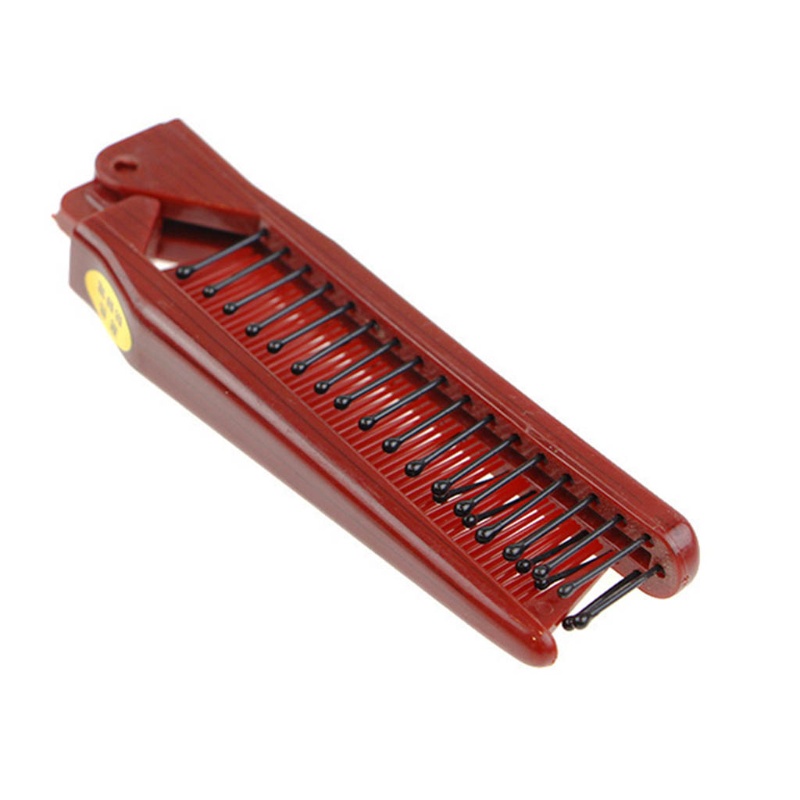 Lược Chải Tóc Thiết Kế Hai Đầu Chống Tĩnh Điện Thiết Kế Nhỏ Gọn