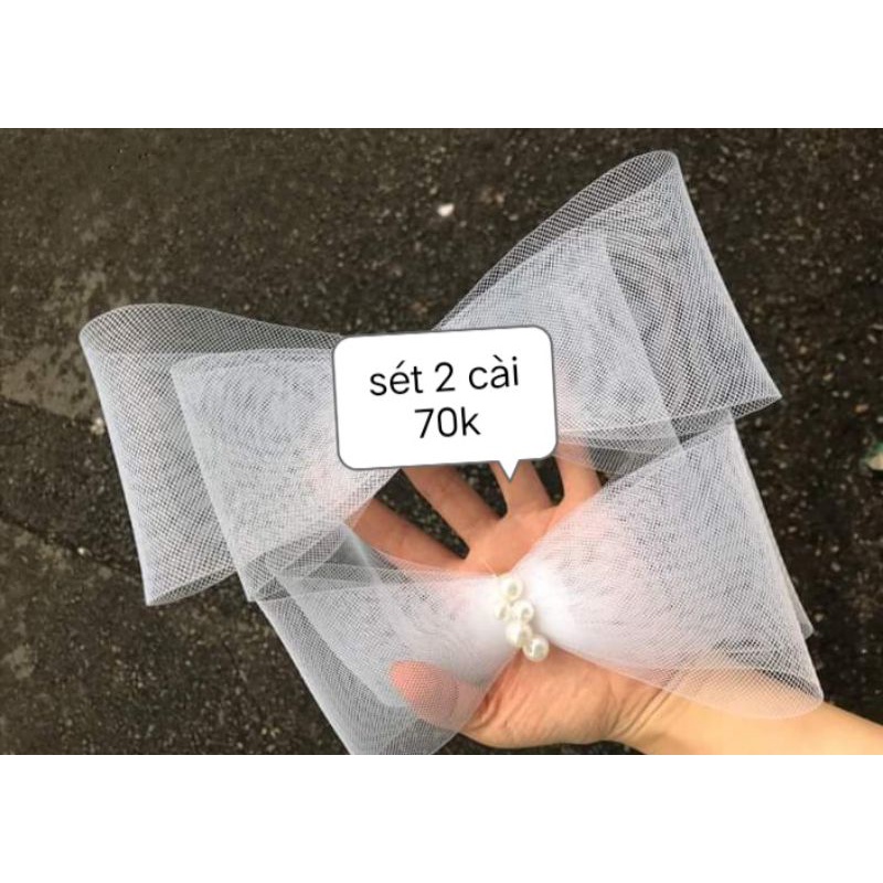 sét 2 cài nơ xinh
