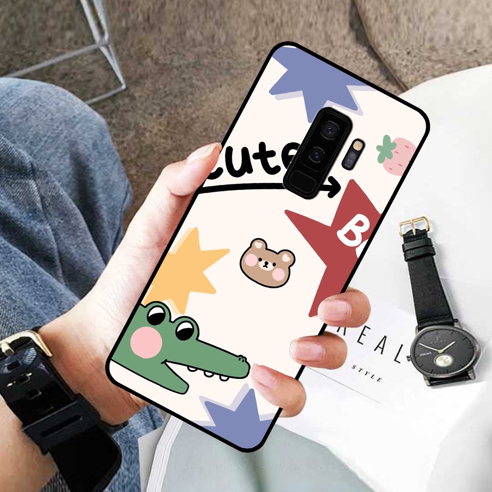 Ốp lưng Samsung S9 / S9 Plus / S9+ in hình cá mập, khủng long dễ thương, cute (T01 - T06)