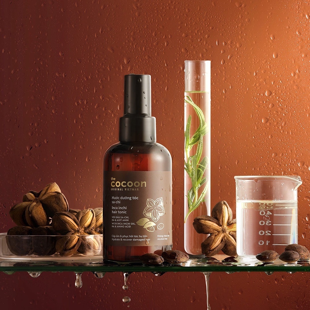 Cocoon Nước dưỡng tóc Sachi 140ml