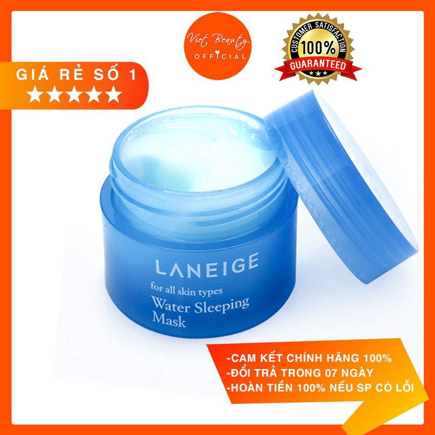 [❤️Auth Hàn DATE MỚI 2023❤️ ] Mặt Nạ Ngủ Cấp Nước Laneige Water Sleeping Mask Mini Xanh 15ml