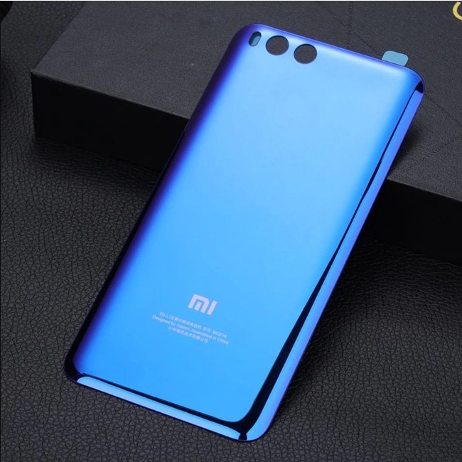 Nắp lưng Xiaomi Mi Note 3 - Chất liệu kính - Tặng kèm keo