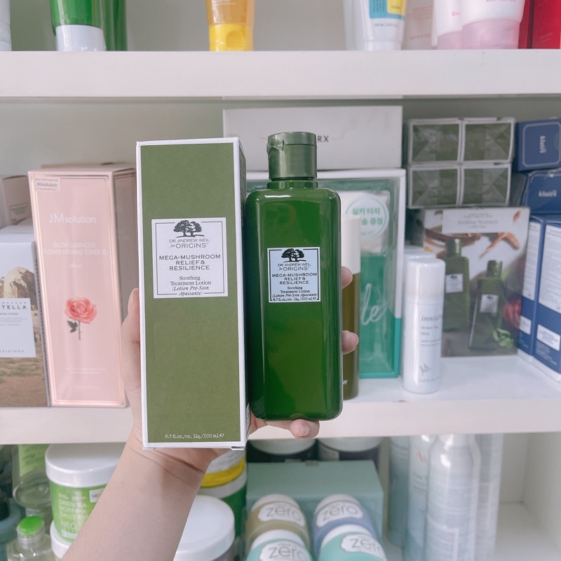 Nước Hoa Hồng Nấm Origins Dr.Andrew Weil Mega-Mushroom Toner 200ml