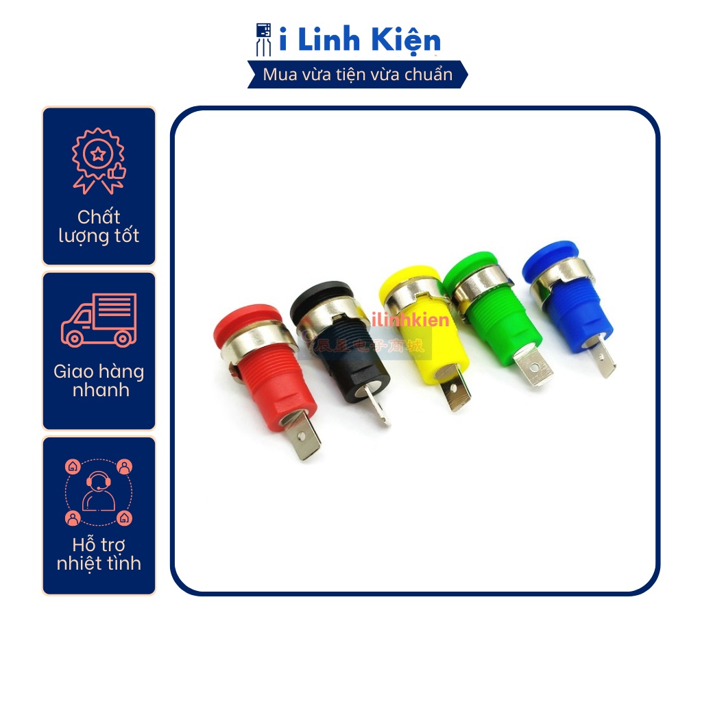 Jack bắp chuối cái 4mm chất lượng tốt