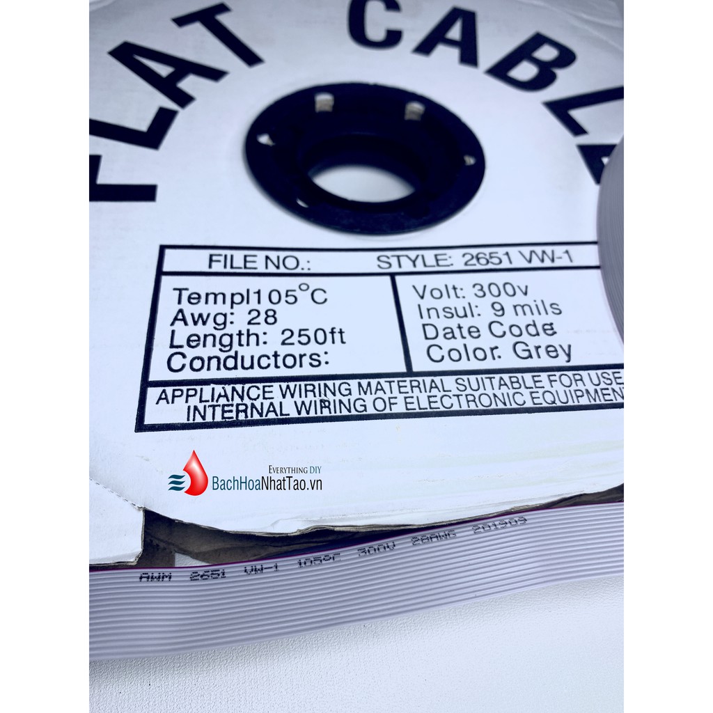 Cáp bẹ Led 16 Sợi - Cuộn 75m