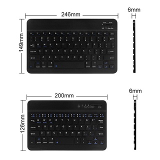 Bàn PhíM Mini Bluetooth Không Dây Siêu MỏNg Cho Windows / Android / iOS / PC