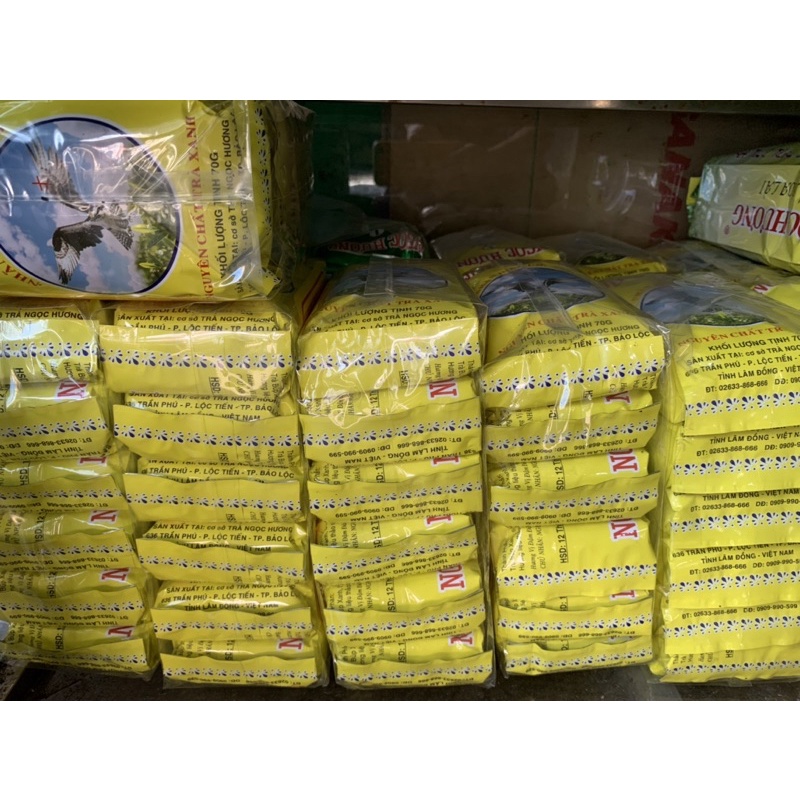 Trà lài/sen/dứa Ngọc Hương 1 lốc 6 gói 100g