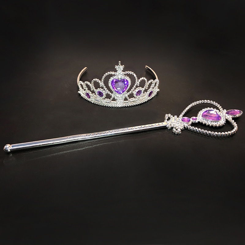 Bộ Vương Miện Và Cài Tóc Hình Kỳ Lân Xinh Xắn Cho Bé Gái