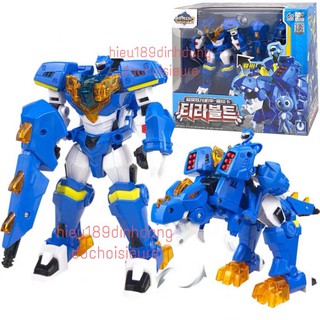 Lực lượng nhí x VOLT TỐC ĐỘ CÙNG Robot KHỦNG LONG TYRANNO SẤM SÉT BIỆT ĐỘI SIÊU NHÂN NHÍ