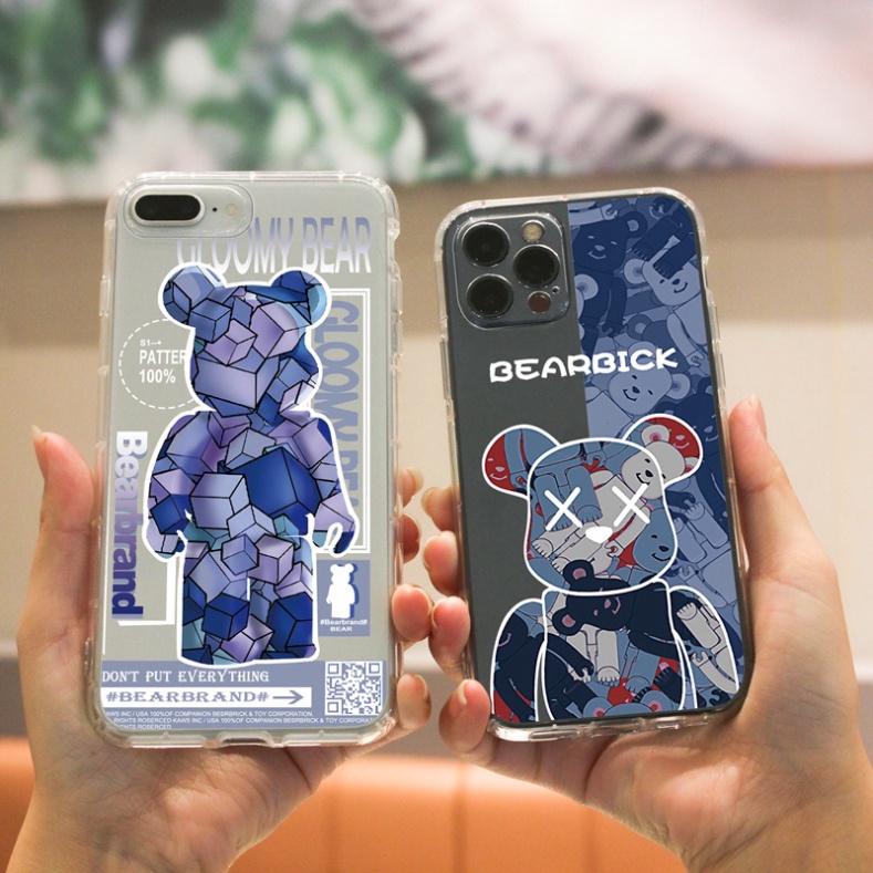 Ốp lưng iphone 6, 6s plus, 7 8 Plus, X, XS, XR, XSMAX, 11, 12, 13 PROMAX TRONG SUỐT BEARBRICH PKVN