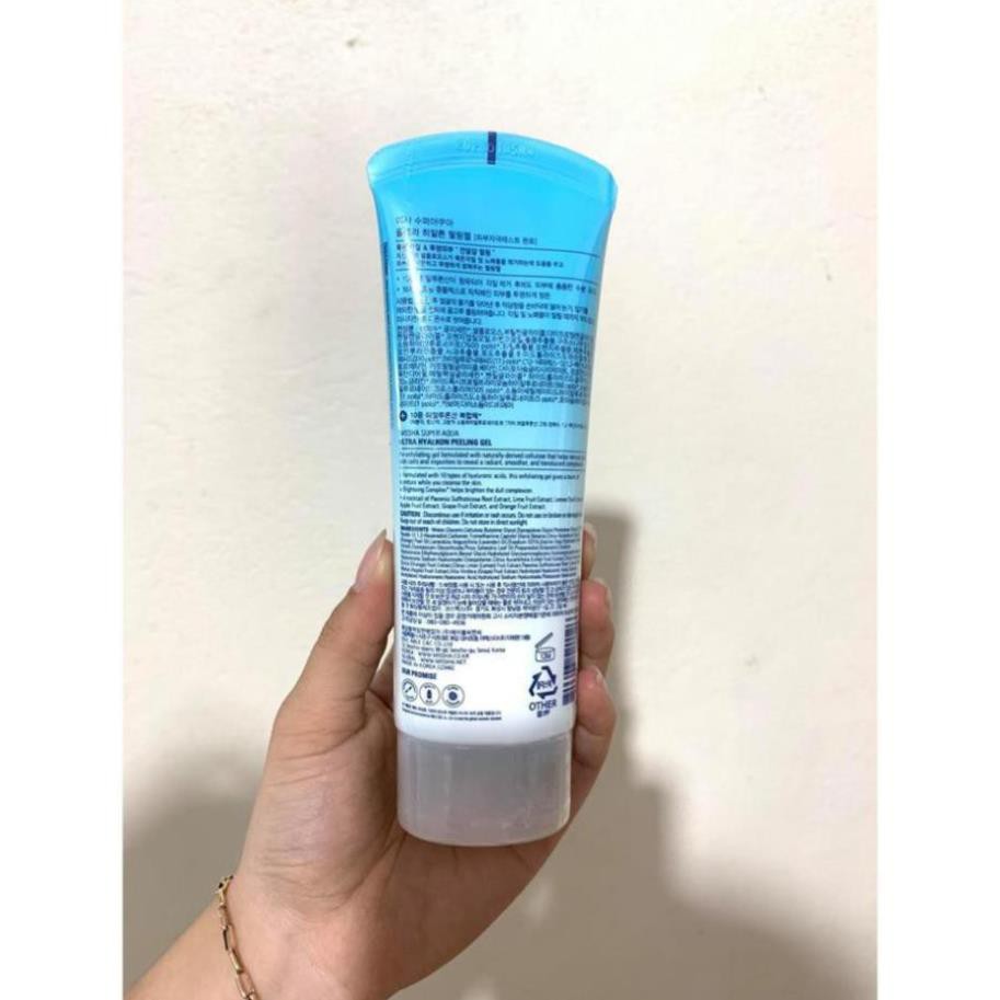 Tẩy Da Chết Missha Super Aqua Ultra Hyalron Peeling Gel 100ml..