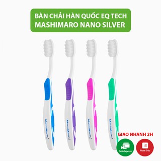 Bàn chải đánh răng NHẬP KHẨU HÀN QUỐC EQ TECH MASHIMARO NANO chải sạch hơn lông mềm mại hơn