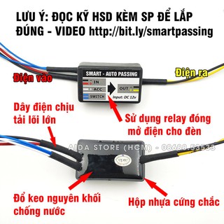 Mạch Passing Smart 10 Chế Độ Dành Cho Đèn Trợ Sáng