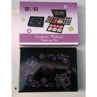Bộ make-up ADS màu mắt, má, son môi, phấn