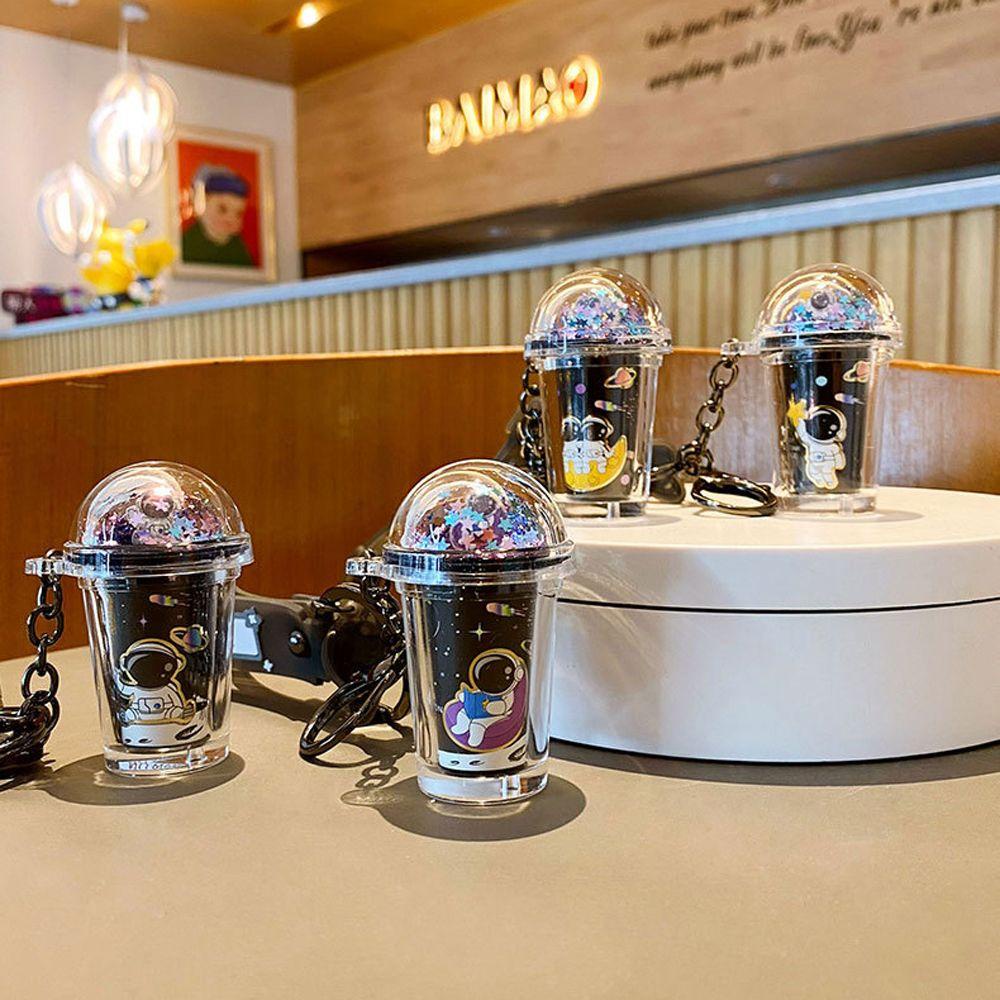 Móc Khóa Hình Phi Hành Gia Có Đèn Phát Sáng Vui Nhộn