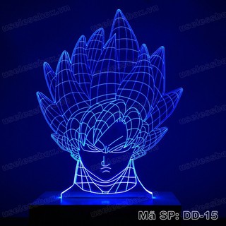 Đèn ngủ 3D hình Songoku