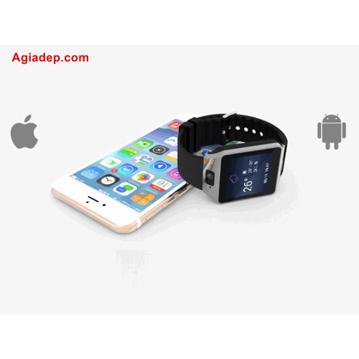 Đồng hồ thông minh Smartwatch Q9 - Màn Cảm ứng Wifi SIM 3G Android 4.4 nhiều App - Đẳng cấp Thời trang - Bản Châu Âu