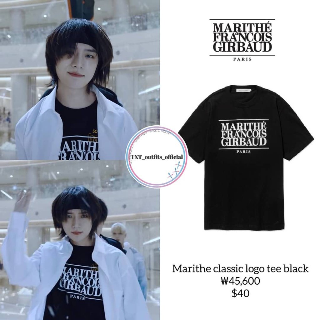 Áo phông Marithe Unisex giống Jennie BLACKPINK và Beomgyu TXT