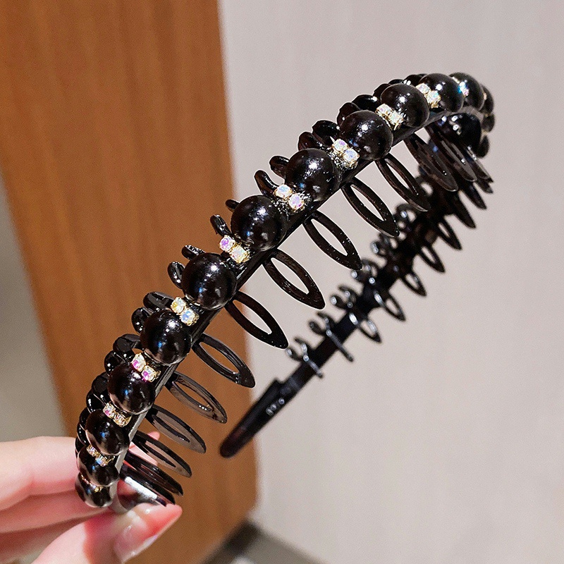 Băng Đô Cài Tóc Đính Ngọc Trai Thời Trang Mùa Hè Mới 2022