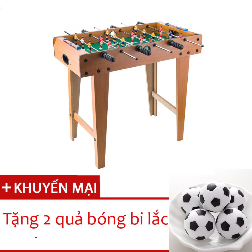 Bàn bi lắc bóng đá chân cao đồ chơi cho bé và người lớn kích thước lớn 70x40cm -  Tặng thêm 2 quả bóng bi lắc