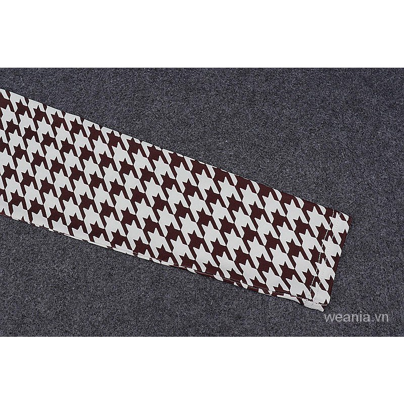 Đầm tay dài cổ polo họa tiết sọc caro thời trang cho nữ