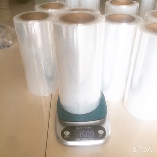 Màng PE khổ 25cm 1.5kg lõi 270gram màng chít, màng bọc loại 1 nhựa nguyên sinh không pha