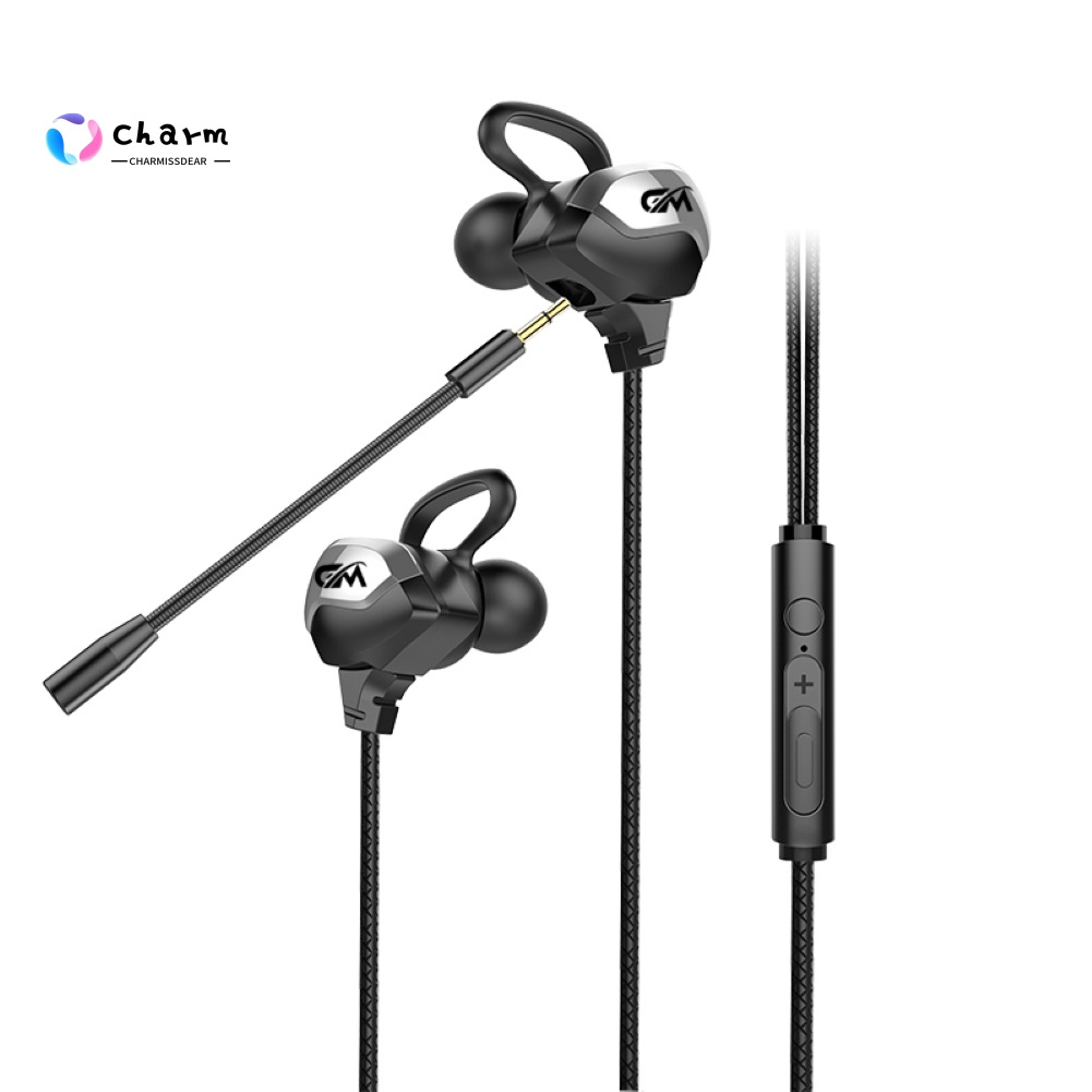 [CI] Availble G3000 Wired Dynamic Headphone 3.5mm In-ear Gaming Earphone with Mic for Phone/PC