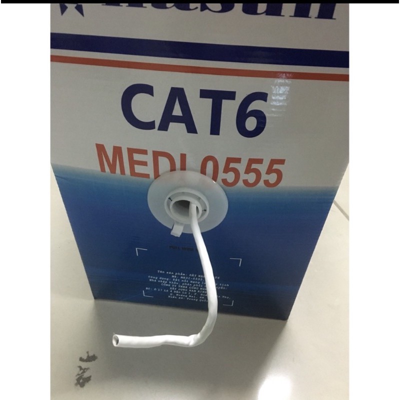 Dây cáp mạng UTP Cat6 SL, bấm sẵn 2 đầu (Bán lẻ theo mét)