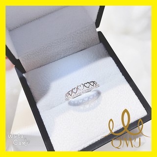 ♥️FREESHIP50K Nhẫn nữ đẹp - Nhẫn vương miện tym siêu xinh , bạc 925 cao câp