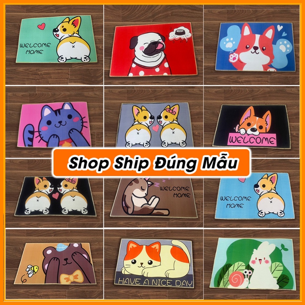 [ FREESHIP ] THẢM LAU CHÂN - THẢM CHÙI CHÂN 3D SIÊU THẤM