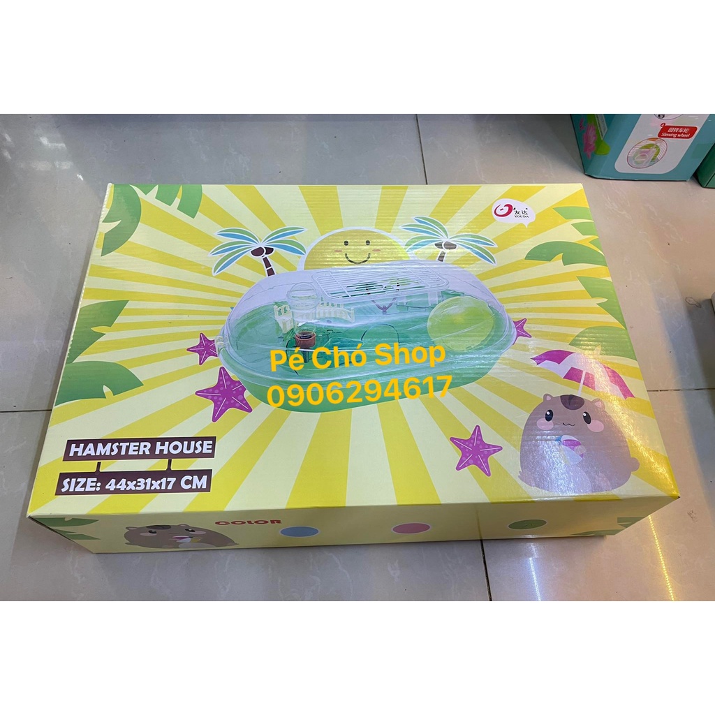 Lồng Mika bãi biển Haiwai cho hamster