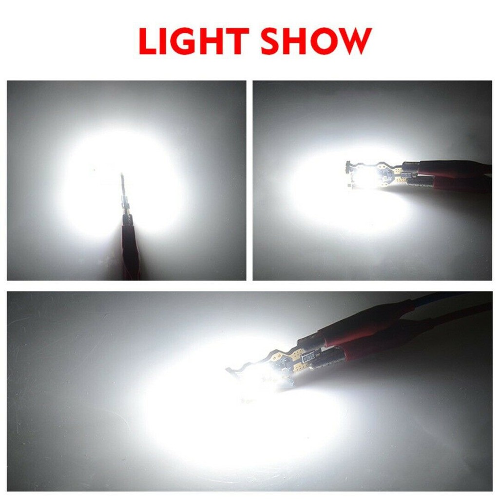 Set 2 Bóng Đèn LED T16 T15 W16W 2835 9-SMD 6000K Canbus 921 912 12V Ánh Sáng Trắng Dành Cho Ô Tô
