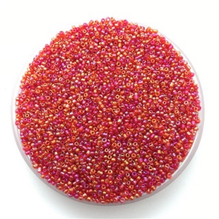 Hạt cườm nhựa phủ xà cừ 2mm-3mm ( 50gr/15k )