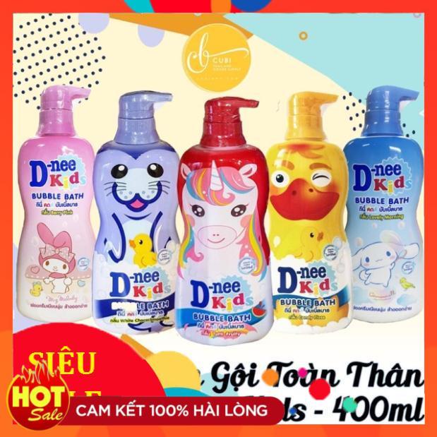 Sữa tắm gội Dnee kids hình thú cho trẻ 3 tuổi trở lên Thái Lan 400ml